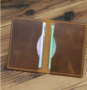 Billetera Vintage Cuero de Vaca